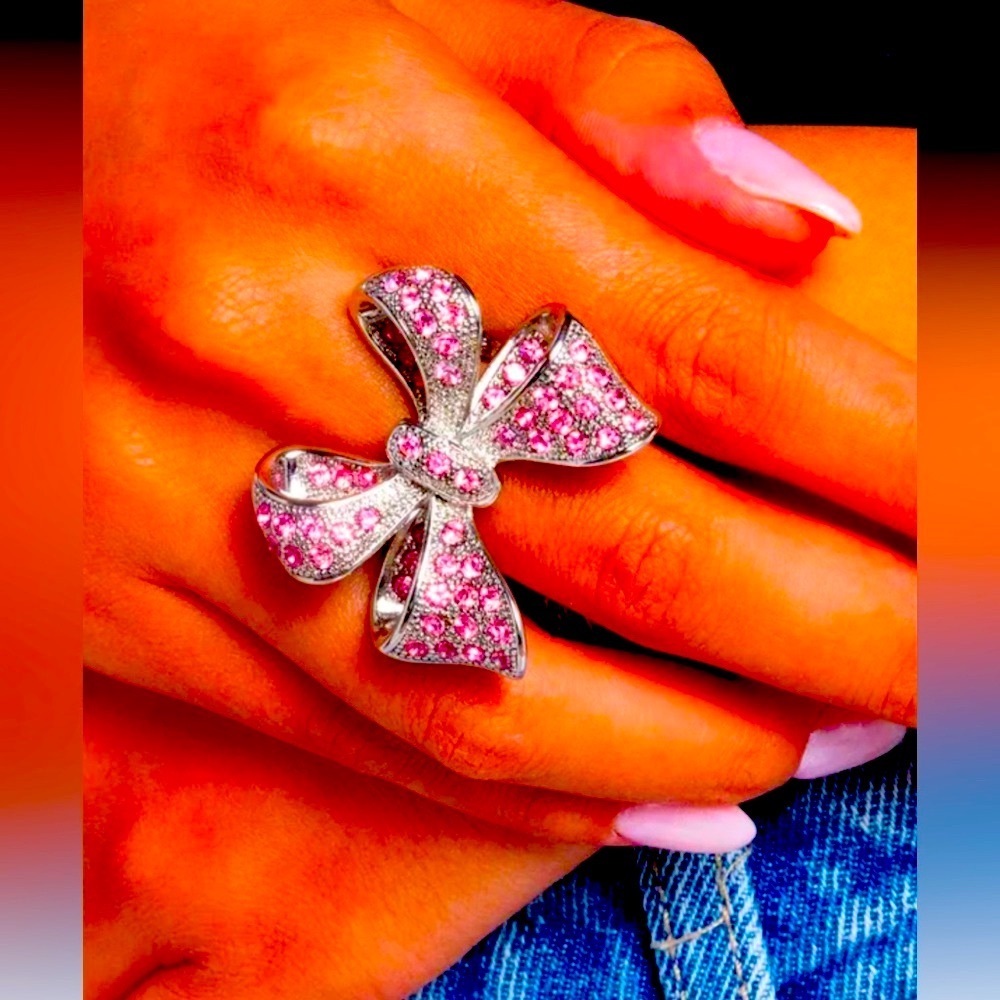 💖💖💖 “SWEETHEART SOUVENIR” PINK RING ~ PAPARAZZI❗️💖💖💖 - Picture 3 of 4